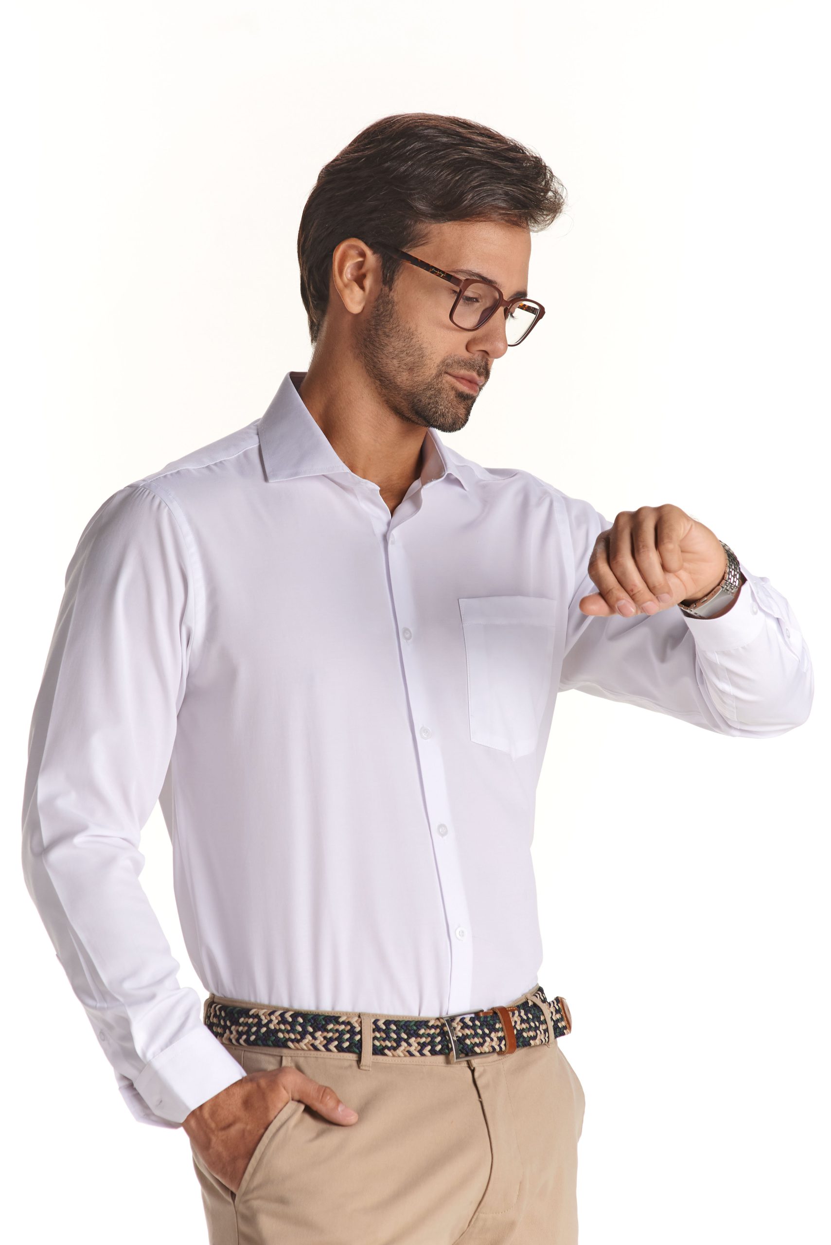 Camisa, Blanca, Uniformes Empresariales